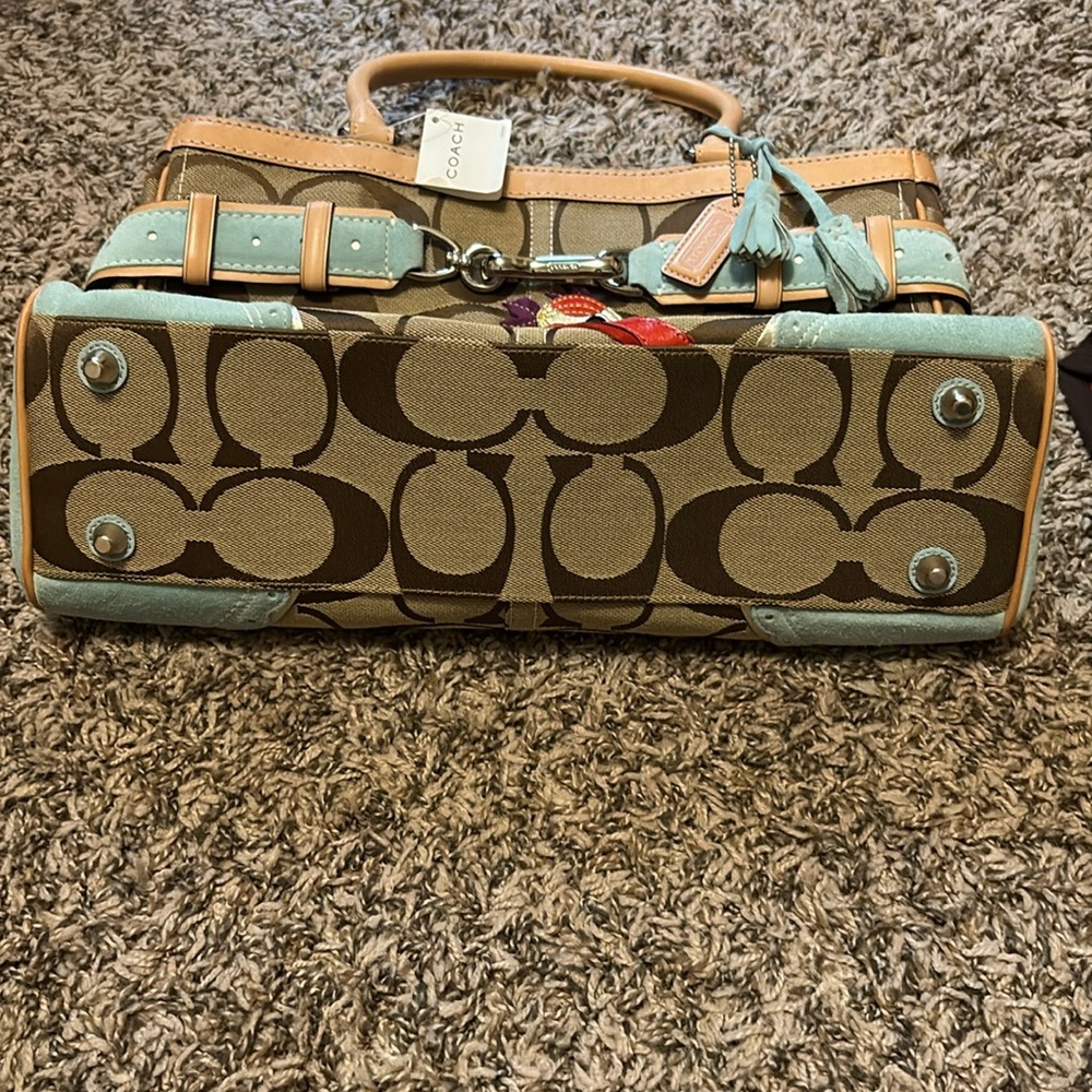 COACH Leather Y2K NWT Fish Under The Sea Satchel Purse Handbag  ONLY NWT ON POSH - Picture 11 of 15